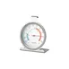 Taylor Precision 5924 Refrigerator/Freezer Thermometer, 3" Dial Face, -20° to 80°F, Stainless Steel 1 image