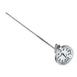 Taylor Precision 6084J8 Professional BiTherm Candy Deep Fry Thermometer 2" Dial 50-550°F 8" Stem 1 image