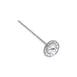 Taylor Precision 6220J BiTherm Thermometer, Dial, 50°F‑550°F, 2" Dial, 8" Stem, Stainless Steel 1 image
