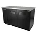 True TBB-2-HC 58" Two Solid Swing Door Back Bar Cooler with Hydrocarbon Refrigerant 1 image