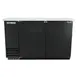 True TBB-2-HC 58" Two Solid Swing Door Back Bar Cooler with Hydrocarbon Refrigerant 2 image