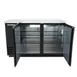 True TBB-2-HC 58" Two Solid Swing Door Back Bar Cooler with Hydrocarbon Refrigerant 4 image
