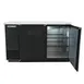 True TBB-2-HC 58" Two Solid Swing Door Back Bar Cooler with Hydrocarbon Refrigerant 5 image