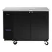 Turbo Air TBB-24-48SBD-N6 49" Two Section Back Bar Cooler with Solid Door, 12.2 cu. ft. 2 image