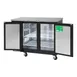 Turbo Air TBB-24-48SBD-N6 49" Two Section Back Bar Cooler with Solid Door, 12.2 cu. ft. 3 image