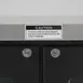 Turbo Air TBB-24-48SBD-N6 49" Two Section Back Bar Cooler with Solid Door, 12.2 cu. ft. 4 image