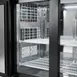 Turbo Air TBB-24-48SBD-N6 49" Two Section Back Bar Cooler with Solid Door, 12.2 cu. ft. 5 image