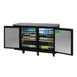 Turbo Air TBB-24-60SBD-N6 61" Two Section Back Bar Cooler with Solid Door, 16.46 cu. ft. 3 image