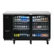 Turbo Air TBB-24-60SGD-N 61" Two Section Back Bar Cooler with Glass Door, 16.46 cu. ft. 2 image