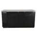True TBB-3-HC 69" Two Solid Swing Door Back Bar Cooler with Hydrocarbon Refrigerant 2 image