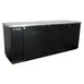 True TBB-4-HC 90" Three Solid Swing Door Back Bar Cooler with Hydrocarbon Refrigerant 3 image
