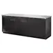 True TBB-4-HC 90" Three Solid Swing Door Back Bar Cooler with Hydrocarbon Refrigerant 5 image