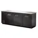 True TBB-4PT 90" 3 Solid Swing Door Pass-Thru Back Bar Cooler 1 image