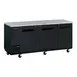 Turbo Air TBB-4SBD-N 90" Three Section Back Bar Cooler with Solid Door, 36.47 cu. ft. 1 image
