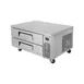 Turbo Air TCBE-48SDR-N 47" 2 Drawers Super Deluxe Chef Base Refrigerator, Flat Top, 7.5 cu. ft. 1 image