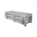 Turbo Air TCBE-82SDR-N 83" 4 Drawers Refrigerated Chef Base, Flat Top, 16 cu. ft. 1 image