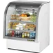 True TCGG-36-HC-LD 36" Curved Refrigerated Deli Display Case 1 image