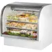 True TCGG-48-HC-LD 48" Curved Refrigerated Deli Display Case 1 image