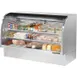 True TCGG-72-S-HC-LD 72" Curved Refrigerated Deli Display Case 1 image