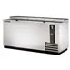 True TD-65-24-S-HC 64" Solid Slide Lid Stainless Steel Deep Well Horizontal Bottle Cooler 1 image