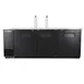 True TDD-4-HC 90" Solid Swing Door Direct Draw Beer Dispenser with 2 Taps & 4 Keg Capacity 2 image