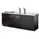 True TDD-4CT-HC 90" Swing Door Direct Draw Beer Dispenser with 2 Taps & 4 Keg Capacity 1 image