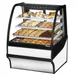 True TDM-DC-36-GE/GE-W-W 36" Curved Glass / Glass End Dry Bakery Merchandiser Case 1 image