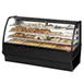 True TDM-DC-77-GE/GE-B-W 77" Curved Glass / Glass End Dry Bakery Merchandiser Case 1 image