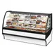 True TDM-R-77-GE/GE-W-W 77" White Refrigerated Bakery Display Case 1 image