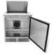 True TFP-32-12M-HC 32" Mega Top Sandwich/Salad Prep Table w/ 1 Door, 12 Pans 4 image