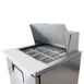 True TFP-32-12M-HC 32" Mega Top Sandwich/Salad Prep Table w/ 1 Door, 12 Pans 6 image