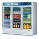 Turbo Air TGM-72SD-N 78" 3-Glass Door Merchandiser Refrigerator, 68.4 cu. ft., 1/2 HP, ENERGY STAR® 1 image