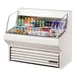 True THAC-48-LD 48" Horizontal Air Curtain Merchandiser in White, Self Contained, 3 Shelves 1 image