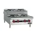 Therma-Tek TCHP60SU-10 60" Countertop Step-Up Gas Hotplate with (10) Burners, Manual Controls, 300.000 BTU 1 image