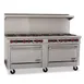 Therma-Tek TMD72-12-1-0 72" Gas Restaurant Range w/ (12) Open Burners, (1) Standard Oven, (1) Cabinet Base, 390.000 BTU 1 image