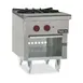 Therma-Tek TSP18-2 18" Gas Stock Pot Range w/ (2) Three Ring Burners, Front to Back Design, 200.000 BTU  1 image