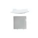 Thunder Group 24010WT Plate, 10" X 10", 1-3/4" Deep, Square - Dozen 1 image