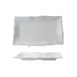Thunder Group 24140WT Plate, 13-1/2"L X 9-1/8"W, Rectangular, Wave Edge - Dozen 1 image