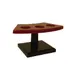Thunder Group 29 Sushi Roll Rack, Holds 3 Rolls, Footed Base, Plastic 1 image