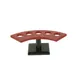 Thunder Group 30 Sushi Roll Rack, Holds 5 Rolls, Footed Base, Plastic 1 image