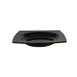 Thunder Group 63010BK Pasta Bowl, 22 Oz., 10-1/2" X 1-3/8" Deep, Square - Dozen 1 image