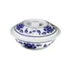 Thunder Group 8011TB Serving Bowl, 80 Oz., 11" Dia. With Lid, Lotus 1 image