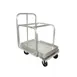 Thunder Group ALSC1826 Aluminum Sheet Pan Truck, 20.75x28.25, 108 18x13 Pans, 5 Swivel Casters 1 image
