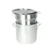 Thunder Group ALSKDB001 Double Boiler Set, 3 Piece, 8 Quart Boiler With Inset & Cover, Side Handles 1 image