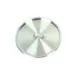 Thunder Group ALSKSP101 Stock Pot Lid, 9-3/4" Dia. X 1-1/4"H, Lid Fits ALSKSP001 & ALSKSP601, Aluminum 1 image