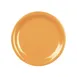 Thunder Group CR107YW Plate, 7-1/4" Dia., Round, Narrow Rim - Dozen 1 image