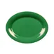 Thunder Group CR209GR Platter, 9-1/2" X 7-1/4", Oval, Break-Resistant - Dozen 1 image