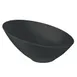 Thunder Group CR807BK Bowl, 35 Oz., 10-1/3" Dia. X 5-5/16"H, Cascading - Dozen 1 image