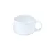 Thunder Group CR9016W Soup Mug, 10 Oz., 4" Dia., With C-Handle - Dozen 1 image