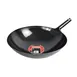 Thunder Group IRJWC302 Japanese Jin-Ping Wok, 16" Dia., 4-3/4" Deep With 7-1/8" Of Reinforced Sandwiched Welding 1 image